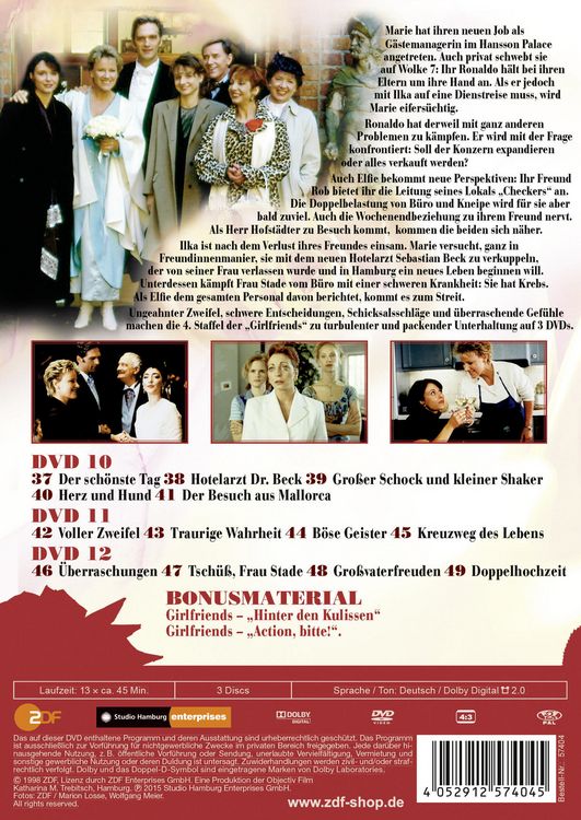 Produktbild: Girlfriends - 4. Staffel [3 DVDs]
