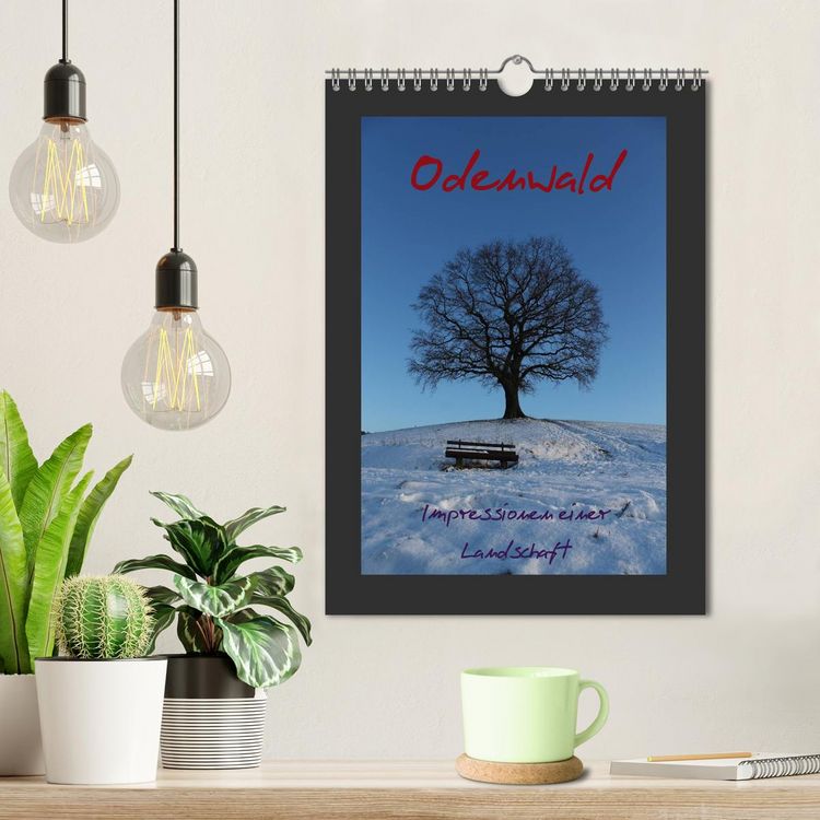 Produktbild: Odenwald - Impressionen einer Landschaft (Wandkalender 2026 DIN A4 hoch), CALVENDO Monatskalender