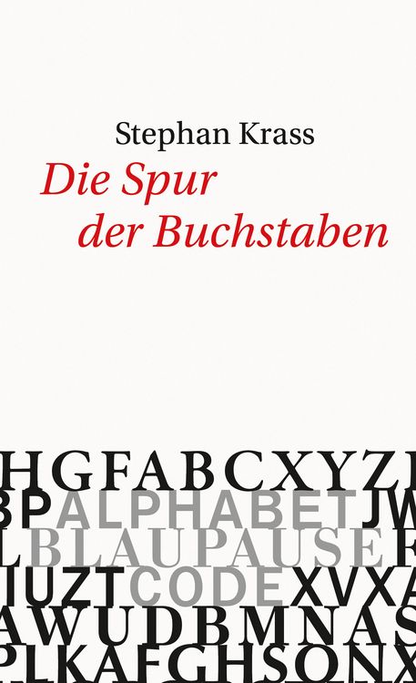Produktbild: Die Spur der Buchstaben