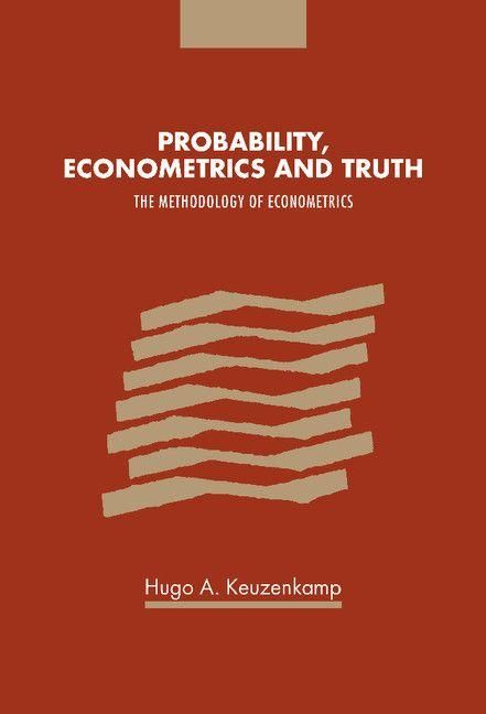 Produktbild: Probability, Econometrics and Truth