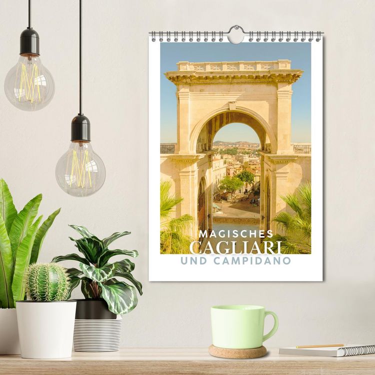 Produktbild: Magisches Cagliari und Campidano (Wandkalender 2026 DIN A4 hoch), CALVENDO Monatskalender