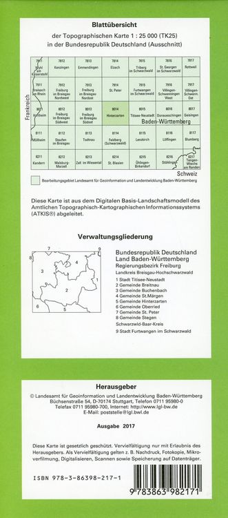 Produktbild: Hinterzarten