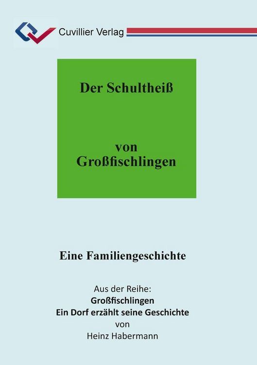 Produktbild: Der Schulthei&szlig; von Gro&szlig;fischlingen