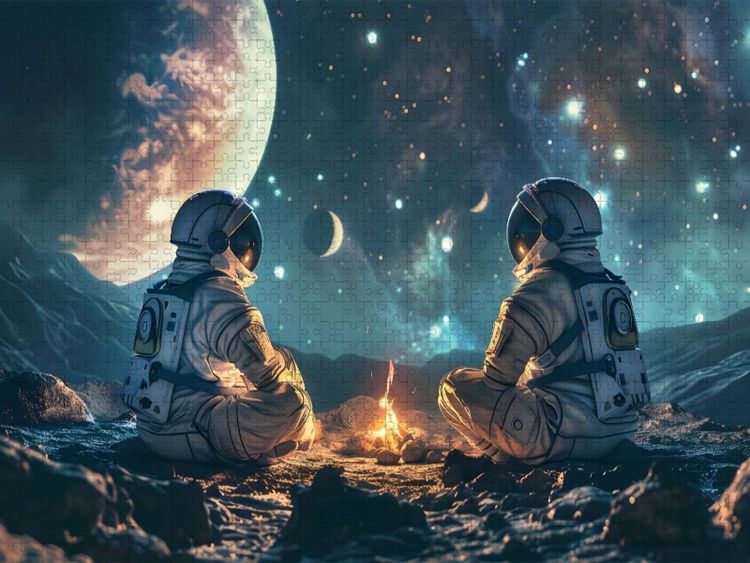 Produktbild: CALVENDO Puzzle Ein Motiv aus dem Kalender "Zwischen Sternenstaub und Stille" | 2000 Teile Lege-Gr&ouml;&szlig;e 90x67cm Foto-Puzzle f&uuml;r gl&uuml;ckliche Stunden