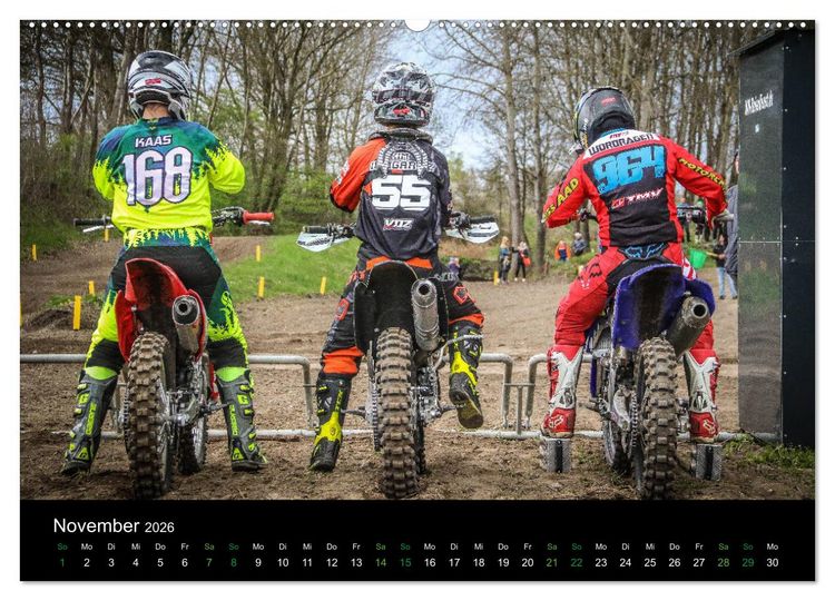 Produktbild: Motocross Ladies 2026 (Wandkalender 2026 DIN A2 quer), CALVENDO Monatskalender