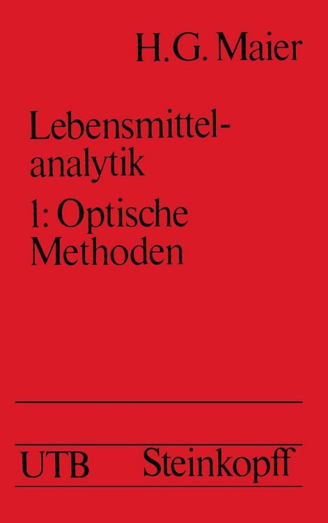 Produktbild: Lebensmittelanalytik