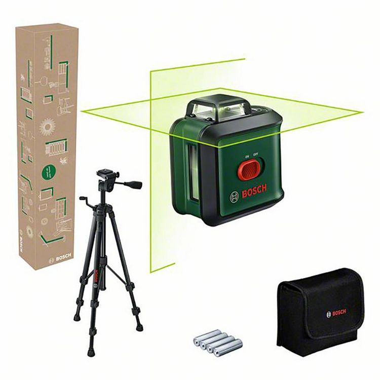 Produktbild: Bosch Home and Garden UniversalLevel 360 Set Kreuzlinienlaser Reichweite (max.): 12m