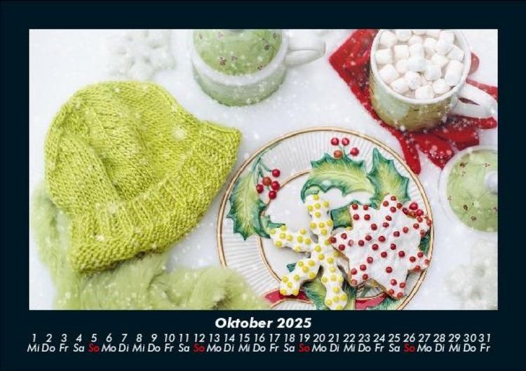 Produktbild: World of Sweets 2025 Fotokalender DIN A5