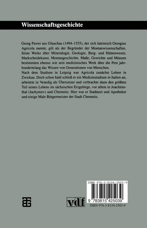 Produktbild: Georgius Agricola