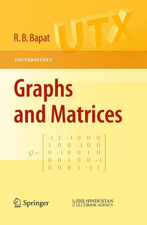 Produktbild: Graphs and Matrices