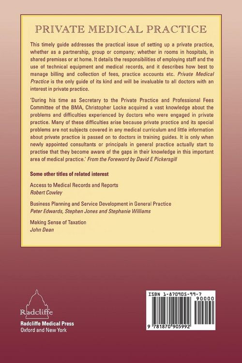 Produktbild: Private Medical Practice