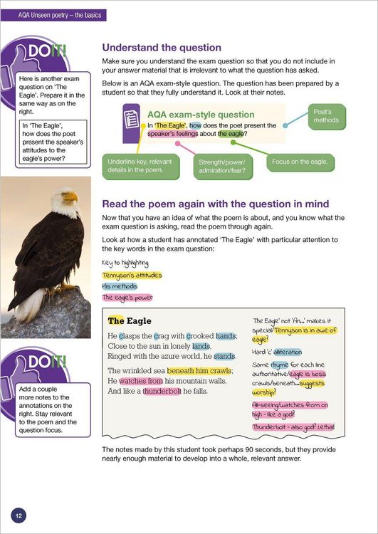 Produktbild: Unseen Poetry AQA English Literature