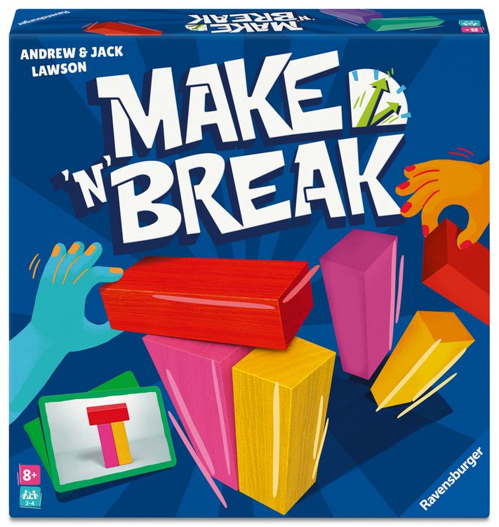 Produktbild: Make 'n' Break - Gesellschaftsspiel & Brettspiel ab 8 Jahre
