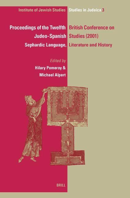 Produktbild: Proceedings of the Twelfth British Conference on Judeo-Spanish Studies, 24-26 June, 2001