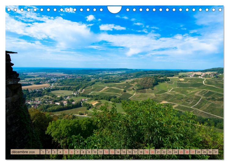 Produktbild: La Franche-Comt&eacute; magique (Calendrier mural 2026 DIN A4 vertical), CALVENDO calendrier mensuel