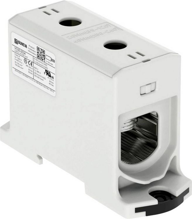 Produktbild: Ouneva Group VC05-0034 Verteilerblock Schrauben Grau 1St.