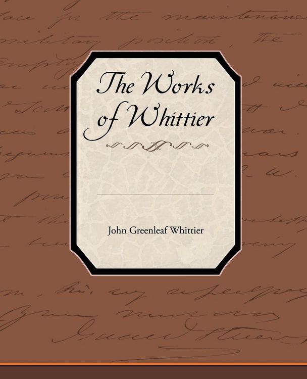 Produktbild: The Works of Whittier