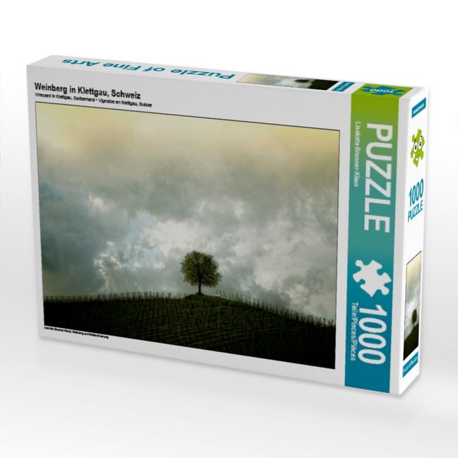 Produktbild: CALVENDO Puzzle Weinberg in Klettgau, Schweiz | 1000 Teile Lege-Gr&ouml;&szlig;e 64x48cm Foto-Puzzle f&uuml;r gl&uuml;ckliche Stunden