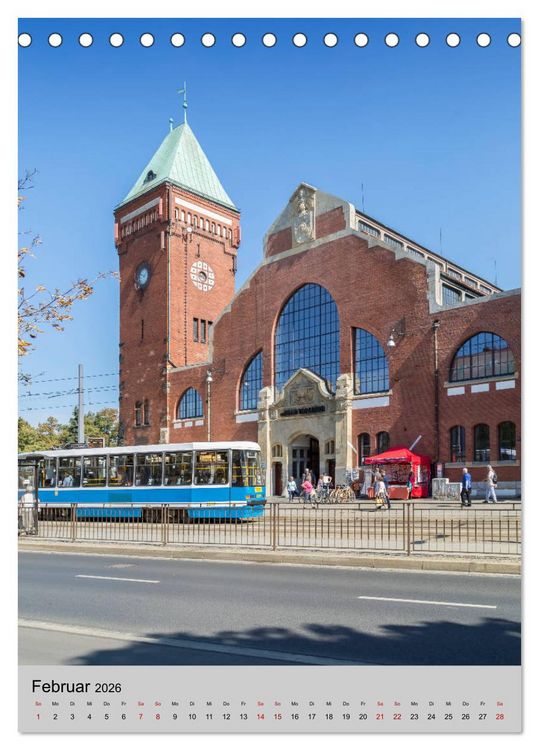 Produktbild: BRESLAU Historisches Stadtherz (Tischkalender 2026 DIN A5 hoch), CALVENDO Monatskalender