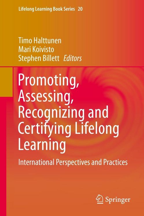 Produktbild: Promoting, Assessing, Recognizing and Certifying Lifelong Learning