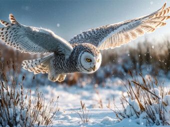 Produktbild: CALVENDO Puzzle Die Schneeeule - ihr Zuhause sind die Polarregionen | 1000 Teile Lege-Gr&ouml;&szlig;e 64x48cm Foto-Puzzle f&uuml;r gl&uuml;ckliche Stunden
