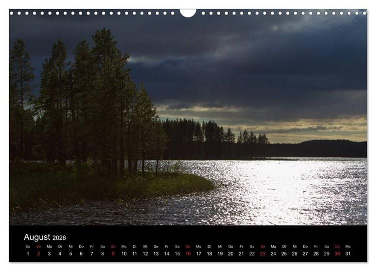 Produktbild: Lichter des Nordens (Wandkalender 2026 DIN A3 quer), CALVENDO Monatskalender
