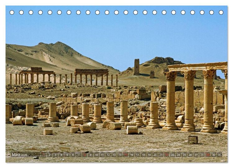 Produktbild: Palmyra - Historisches Syrien (Tischkalender 2026 DIN A5 quer), CALVENDO Monatskalender