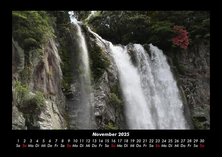 Produktbild: Wasserf&auml;lle 2025 Fotokalender DIN A3