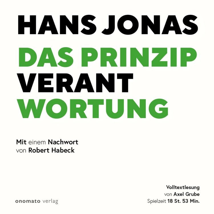Produktbild: Das Prinzip Verantwortung
