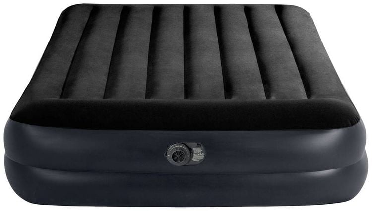 Produktbild: Intex 64124ND DuraBeam PillowRestRaised Luftbett (L x B x H) 203 x 152 x 42cm Schwarz