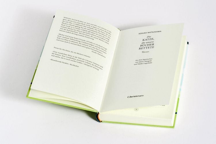 Produktbild: Die Katze, die unsere B&uuml;cher rettete