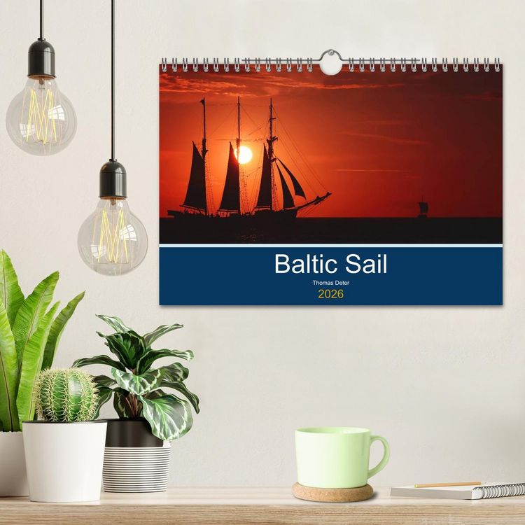 Produktbild: Baltic Sail (Wandkalender 2026 DIN A4 quer), CALVENDO Monatskalender