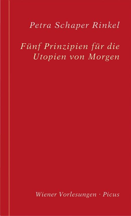 Produktbild: Fünf Prinzipien für die Utopien von Morgen