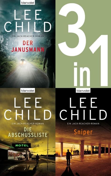 Produktbild: Jack Reacher Band 7-9: - Der Janusmann / Die Abschussliste / Sniper
