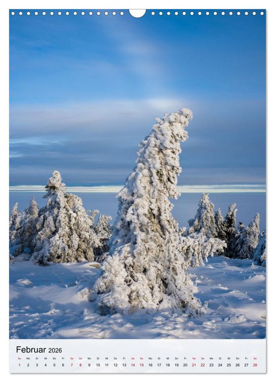 Produktbild: Harzer Landschaften - 12 Monate im Naturparadies Harz (Wandkalender 2026 DIN A3 hoch), CALVENDO Monatskalender