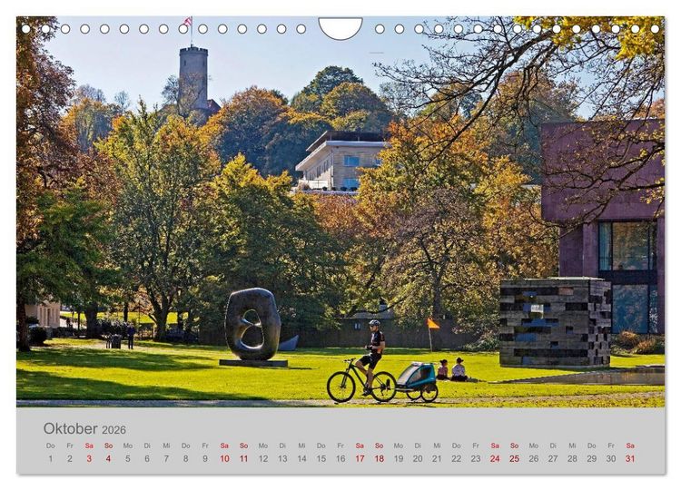 Produktbild: Bielefeld Am Rand des Teutoburger Waldes (Wandkalender 2026 DIN A4 quer), CALVENDO Monatskalender