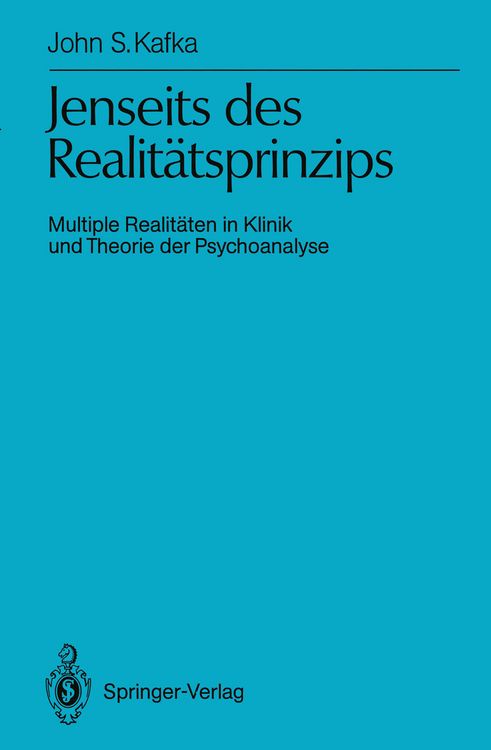 Produktbild: Jenseits des Realit&auml;tsprinzips