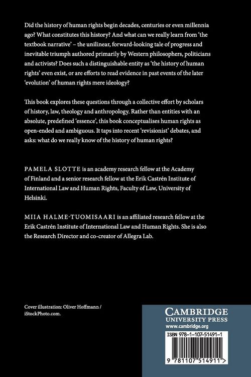 Produktbild: Revisiting the Origins of Human Rights