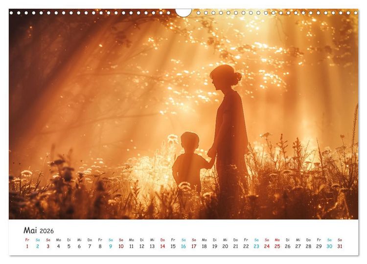 Produktbild: Die Melodie der Liebe (Wandkalender 2026 DIN A3 quer), CALVENDO Monatskalender