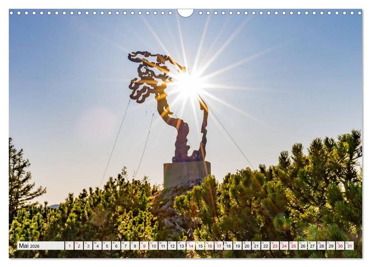 Produktbild: Der Rauschberg (Wandkalender 2026 DIN A3 quer), CALVENDO Monatskalender