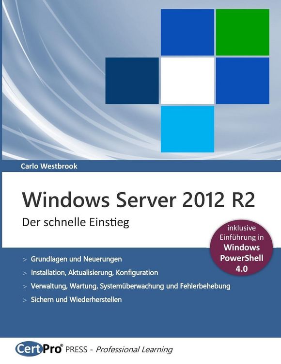 Produktbild: Windows Server 2012 R2 - Der schnelle Einstieg