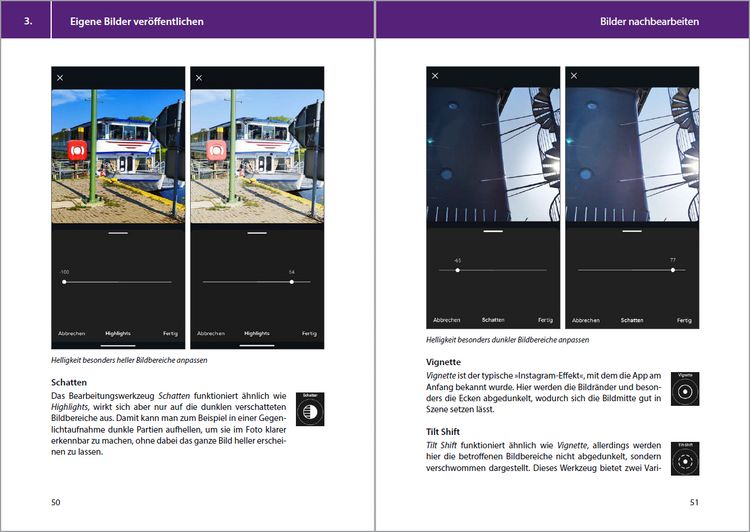 Produktbild: Instagram optimal nutzen - Alle Funktionen anschaulich erkl&auml;rt, mit vielen Tipps und Tricks - komplett in Farbe - 4. Auflage