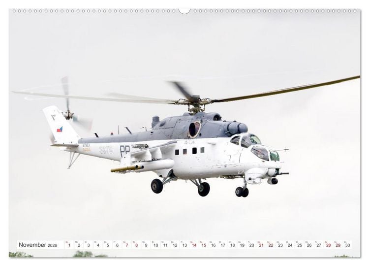 Produktbild: Hubschrauber in Action (Wandkalender 2026 DIN A2 quer), CALVENDO Monatskalender