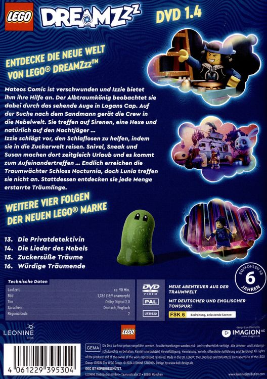 Produktbild: LEGO DreamZzz - DVD 1.4