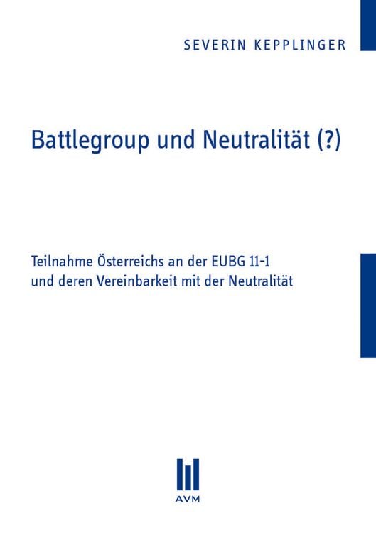 Produktbild: Battlegroup und Neutralit&auml;t (?)