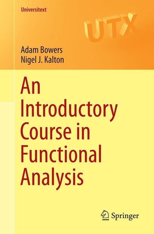 Produktbild: An Introductory Course in Functional Analysis