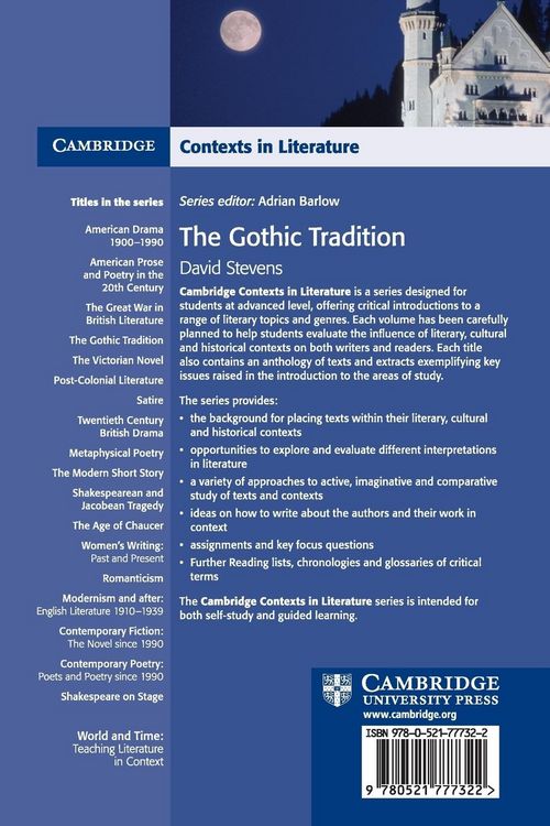 Produktbild: The Gothic Tradition