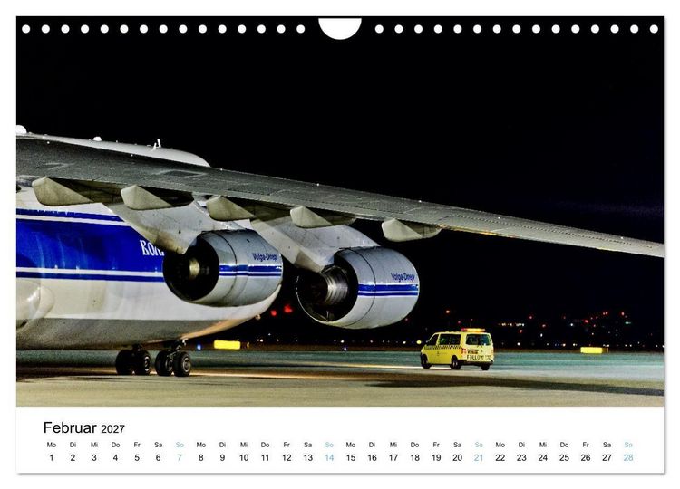 Produktbild: Air Cargo - Frachtflugzeuge, Giganten der L&uuml;fte (Wandkalender 2027 DIN A4 quer), CALVENDO Monatskalender