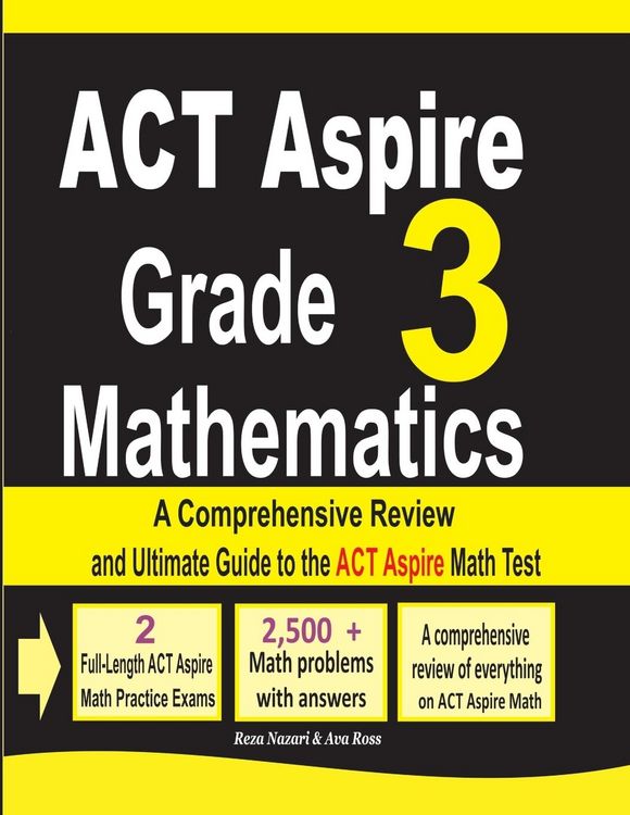 Produktbild: ACT Aspire Grade 3 Mathematics