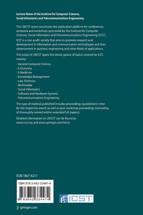 Produktbild: Global Security, Safety, and Sustainability
